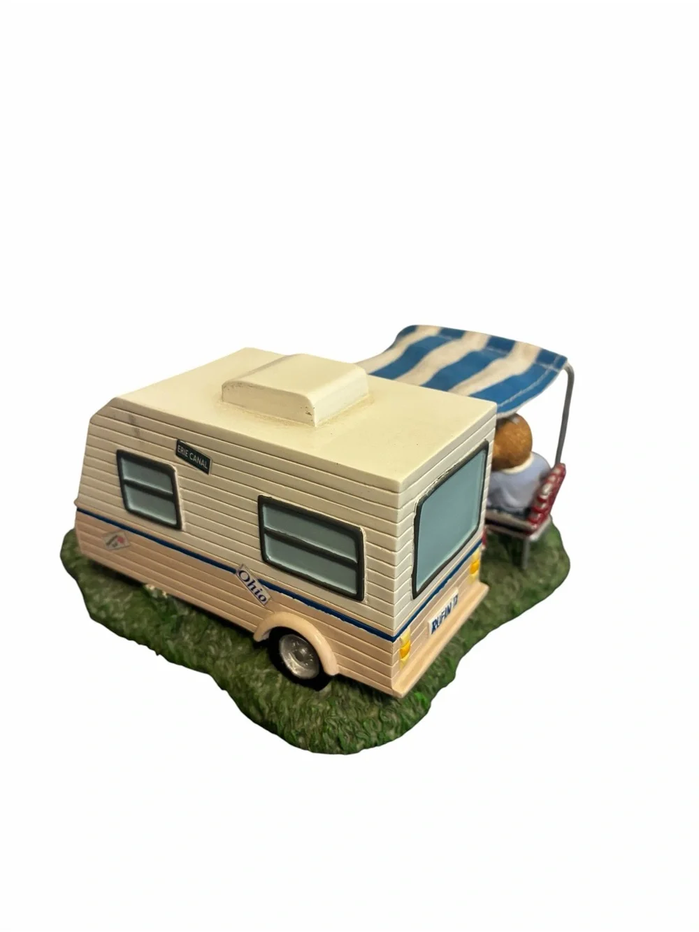 Faithful Fuzzies RV Having Fun! Teddy Bear Camper Figurine Two For The Road